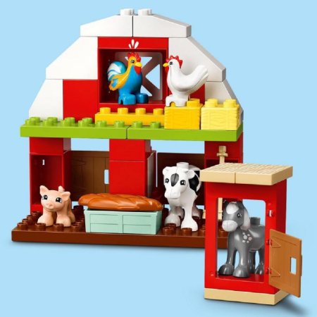LEGO Duplo 10952 - Stodola, traktor a zvířátka z farmy