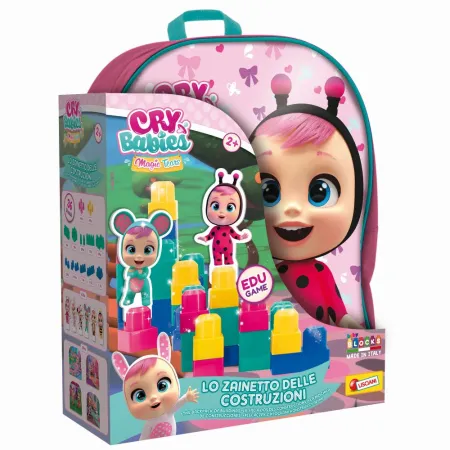 Liscianigioch Cry Babies - Batoh s kostkama Baby Blocks