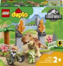 LEGO Duplo Jurassic World 10939 - T-Rex a Triceratops na útěku