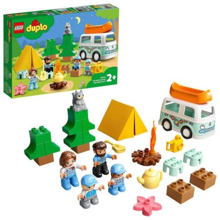 LEGO Duplo Town 10946 - Dobrodružství v rodinném karavanu