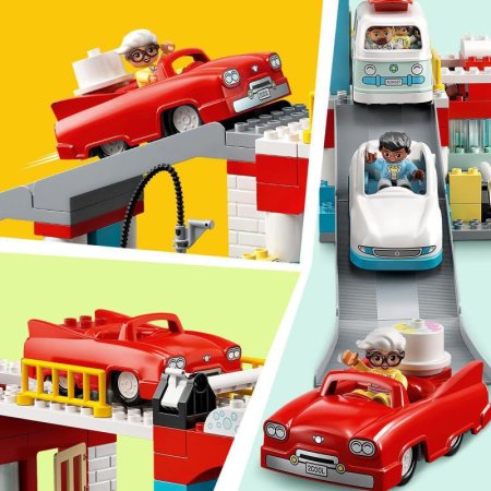 LEGO Duplo Town 10948 - Garáž a myčka aut