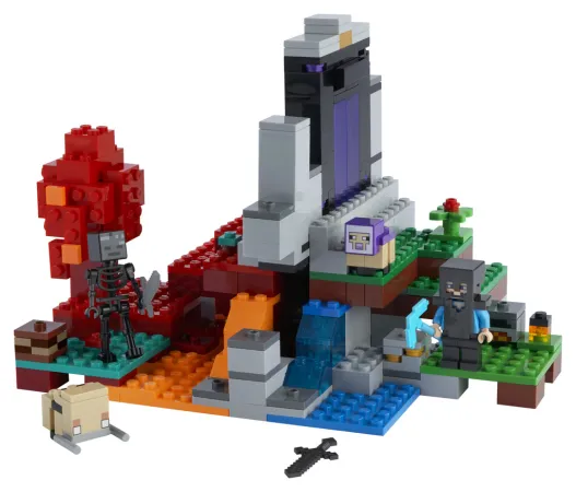LEGO Minecraft 21172 - Zničený portál