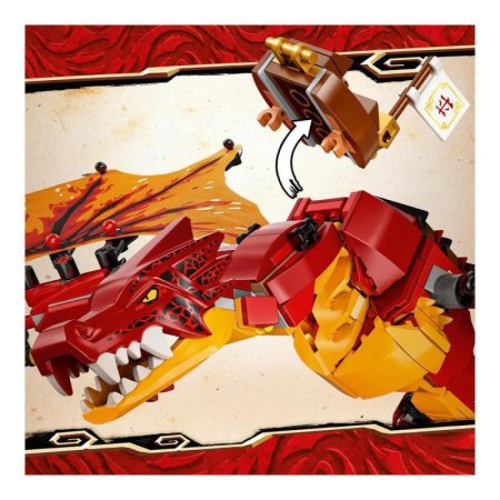 LEGO Ninjago 71753 - Útok ohnivého draka