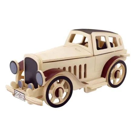 RoboTime 3D dřevěné puzzle - Klasický automobil 2