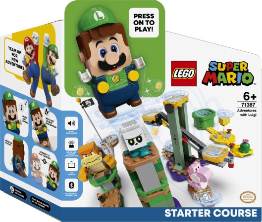 LEGO Super Mario 71387 - Dobrodružství s Luigim – startovací set