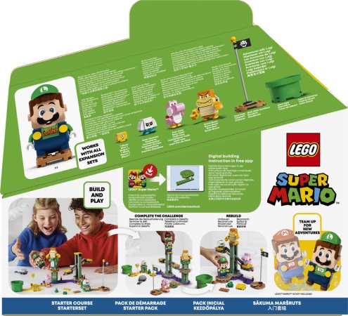 LEGO Super Mario 71387 - Dobrodružství s Luigim – startovací set