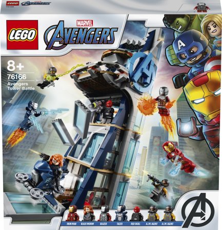LEGO Marvel Avengers 76166 - Boj ve věži Avengerů