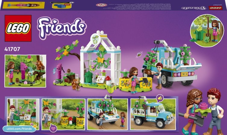 LEGO Friends 41707 - Auto sázečů stromů