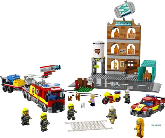 LEGO City 60321 - Hasičská zbrojnice