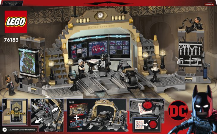 LEGO DC 76183 - Batmanova jeskyně: Souboj s Riddlerem