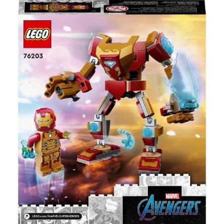 LEGO Marvel Avengers 76203 - Iron Manovo robotické brnění