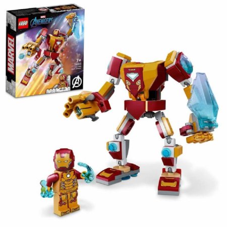 LEGO Marvel Avengers 76203 - Iron Manovo robotické brnění