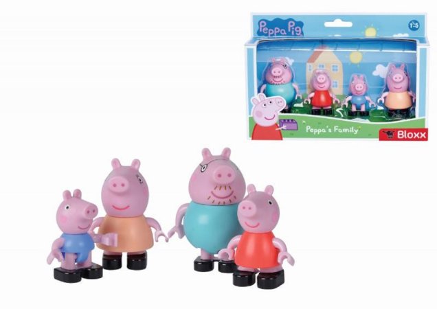 Big PlayBig BLOXX - Peppa Pig - Figurky Rodina