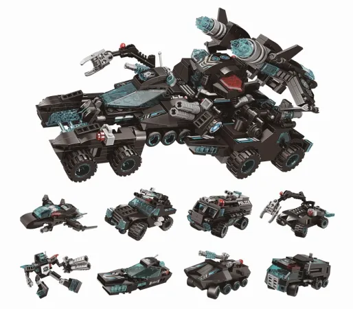 QMAN Shadow Pulse Combat 1413 - sada 8v1 - Vehicle