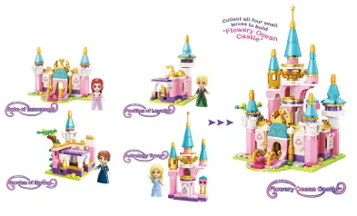 QMAN Princess Leah 2613 - Zámek - 1 část