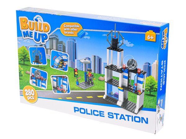 Mikro trading Stavebnice BuildMeUP - Policie (Police station) - 280 ks