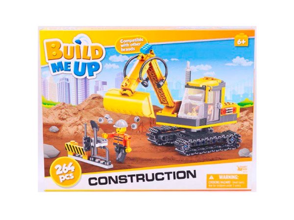 Mikro trading Stavebnice BuildMeUp - Stavebnictví (Construction) - 264 ks