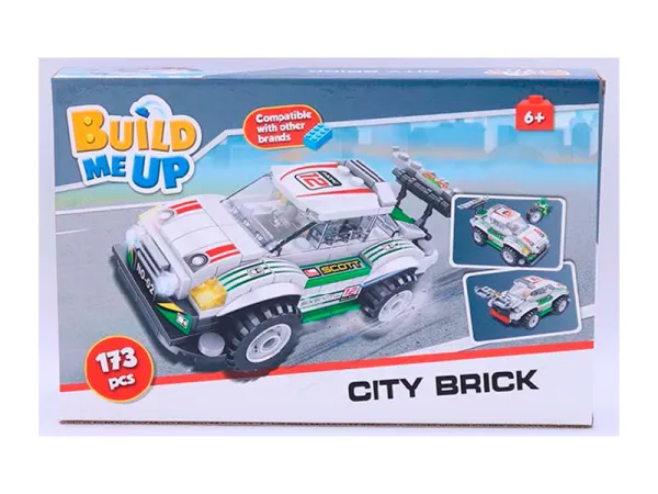 Mikro trading Stavebnice BuildMeUp - Město (City brick) - 173 ks
