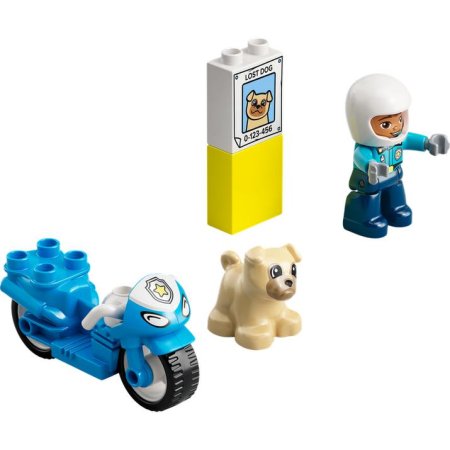 LEGO Duplo 10967 - Policejní motorka