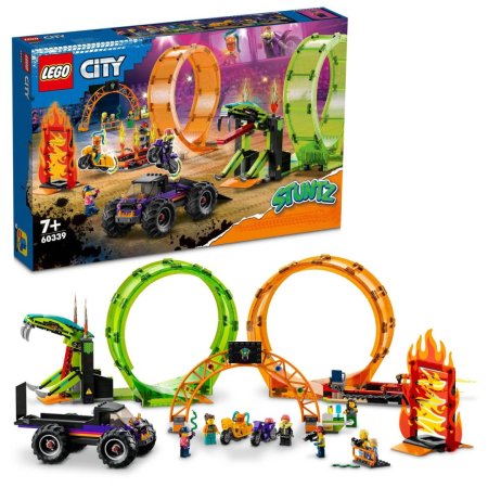 LEGO City 60339 - Kaskadérská dvojitá smyčka