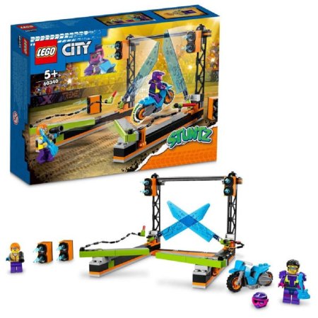 LEGO City 60340 - Kaskadérská výzva s čepelemi