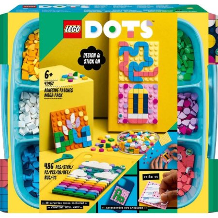 LEGO DOTS 41957 - Mega balení nalepovacích záplat