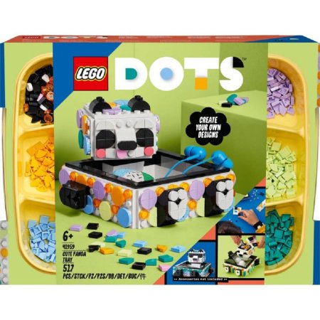 LEGO DOTS 41959 - Roztomilá pandí přihrádka