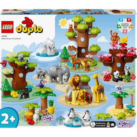LEGO Duplo 10975 - Divoká zvířata světa