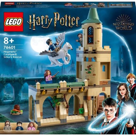 LEGO Harry Potter 76401- Bradavické nádvoří: Siriusova záchrana