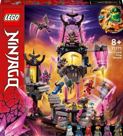 LEGO NINJAGO 71771 - Chrám Křišťálového krále