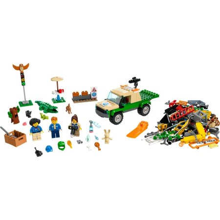 LEGO City 60353 - Záchranné mise v divočině