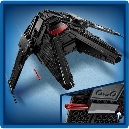 LEGO Star Wars 75336 - Inkvizitorská transportní loď Scythe