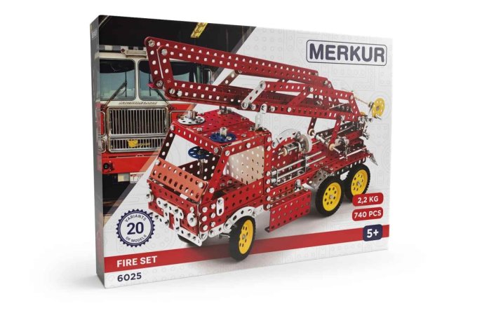Merkur Stavebnice Merkur - Fire Set - 740 dílů