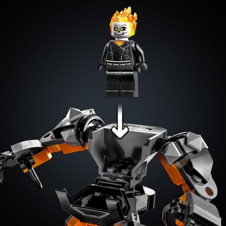 LEGO Marvel 76245 - Robotický oblek a motorka Ghost Ridera