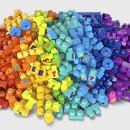 Mattel Stavebnice Mega Bloks - Obrovský pytel kostek - modrý