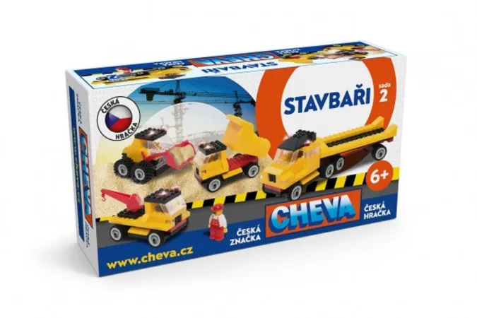 Cheva Stavebnice Cheva 2 - Stavbaři