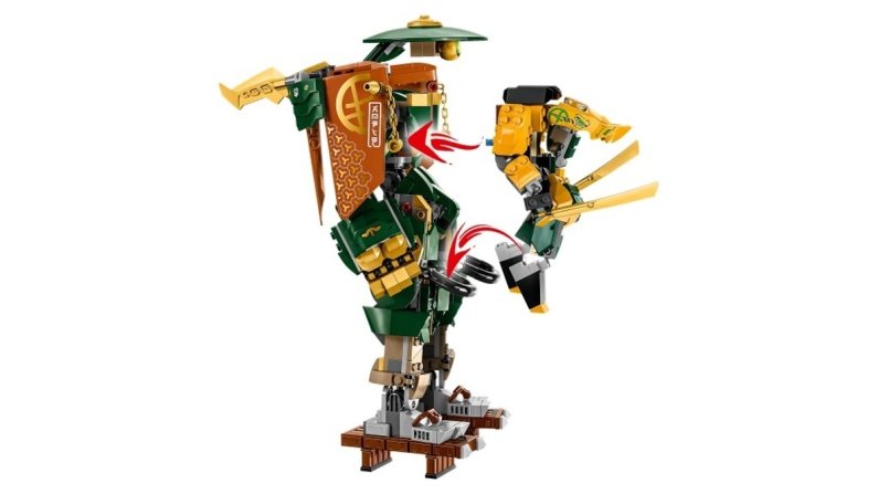 LEGO Ninjago 71794 - Lloyd, Arin a jejich tým nindža robotů