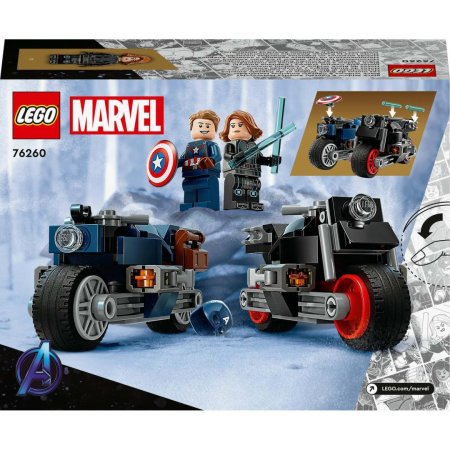 LEGO Marvel 76260 - Black Widow a Captain America na motorkách