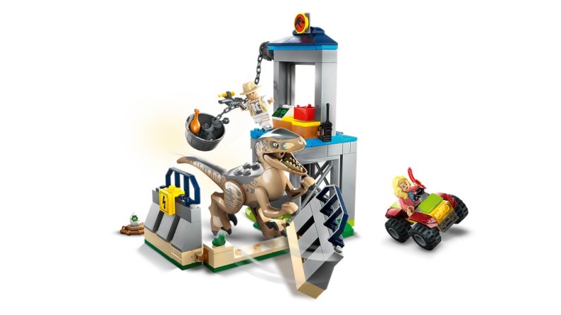 LEGO Jurrasic World 76957 - Útěk velociraptora