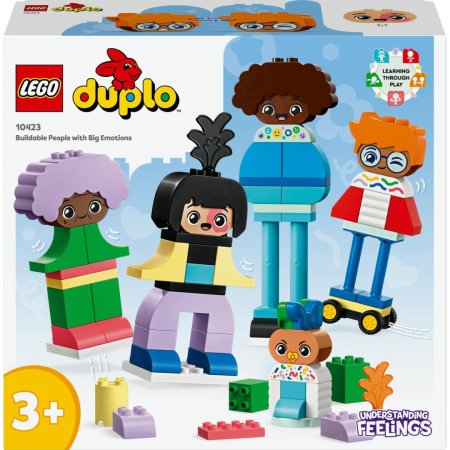 LEGO Duplo 10423 - Sestavitelní lidé s velkými emocemi