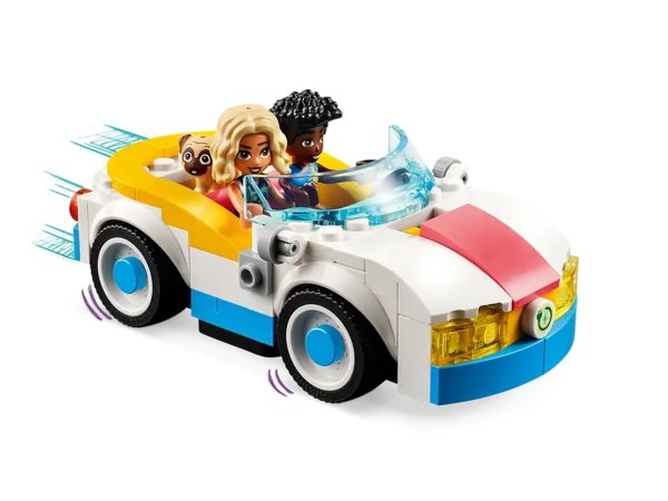LEGO Friends 42609 - Elektromobil s nabíječkou
