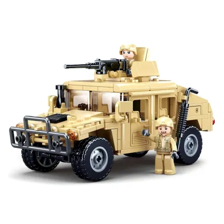 Sluban Stavebnice - Army Model Bricks - Hummer bojový off road