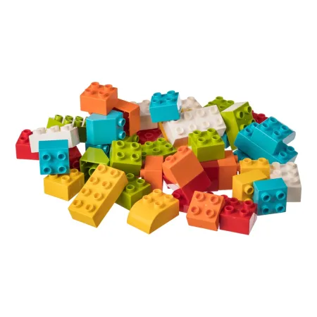 L-W Toys Stavebnice - Sada kostek pro nejmenší stavitele - 50 ks