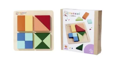 Simba Toys Eichhorn - Montessori Čtverce - skládačka puzzle