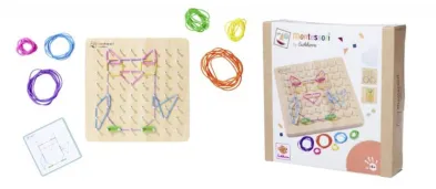 Simba Toys Eichhorn - Montessori Geometrická deska