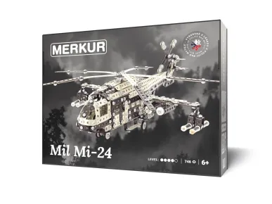Merkur Stavebnice - Vrtulník Mil Mi-24 - 746 dílků