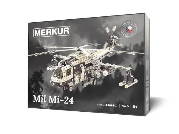 Merkur Stavebnice - Vrtulník Mil Mi-24 - 746 dílků