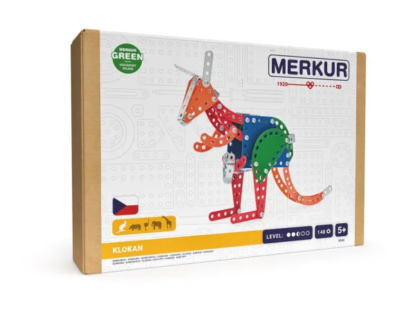 Merkur Stavebnice ZOO - Klokan - 148 dílků