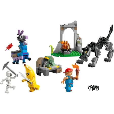 LEGO FORTNITE 77075 - Peely a Sparkplug a jejich tábořiště