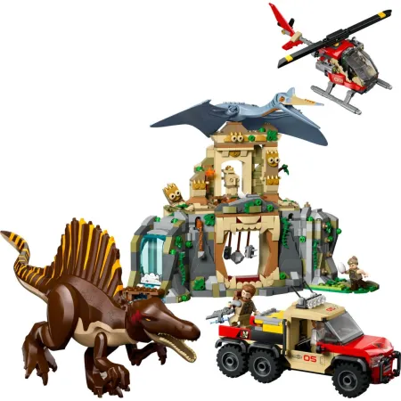 LEGO Jurassic World 76976 - Letecká mise se spinosaurem a quetzalcoatlem